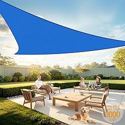 Artpuch Sun Shade Sail, 8'x8'x11.3' Blue