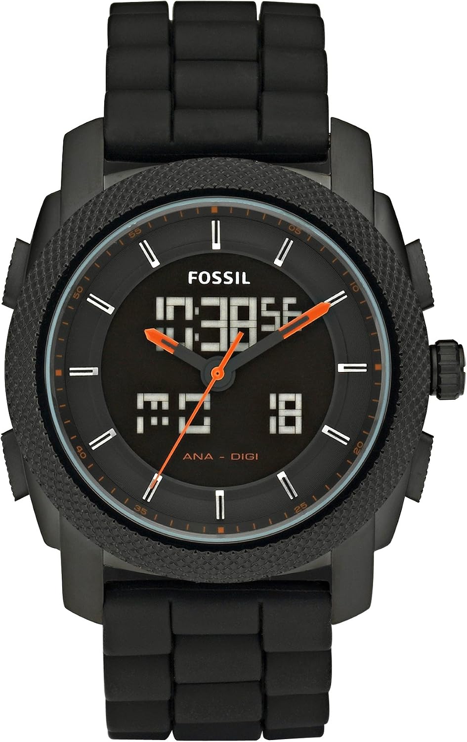 Fossil Herren Armbanduhr Analog Silikon Schwarz FS4628 Amazon de Uhren fossil-herren-armbanduhr-analog-silikon-schwarz-fs4628-amazon-de-uhren