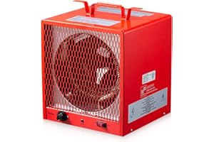 DR. INFRARED HEATER DR-988 240V Electric Industrial Garage, Workshop, Warehouse, Construction Heater, 5600W, Thermostat 37-113 °F, Portable, Wall Ceiling Mount