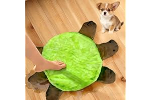 Floor Turtle Foot Mop - Cute Double-Sided Turtle Floor Cleaning Pad,2026 New Hands-Free Mop for Dust and Hair,Washable & High