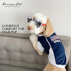 Parisian Pet Dog Jersey – Embroidered USA Mesh