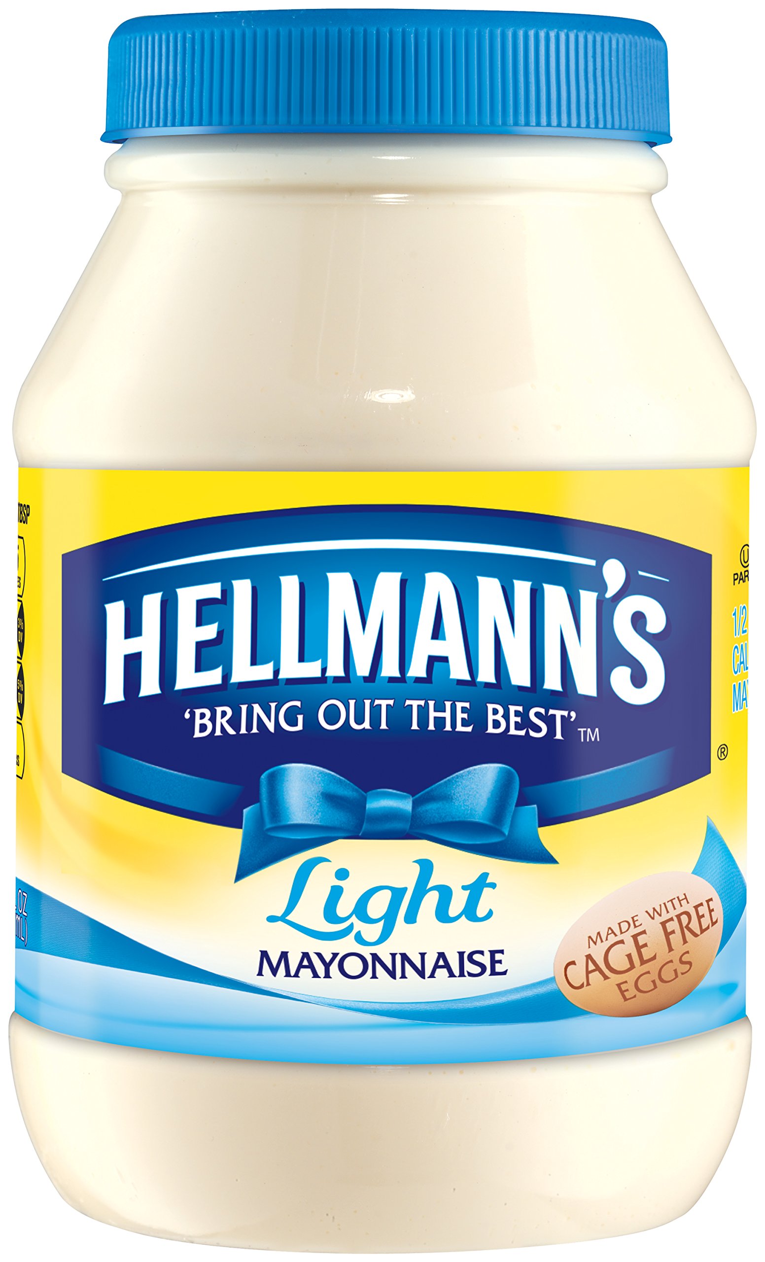 Photo 1 of **BB 6/23/2026/ MISSING ONE BOTTLE***Hellmann's Light Mayonnaise For A Creamy Condiment for Sandwiches and Simple Meals Light Mayo Made With 100% Cage-Free Eggs 30 oz 12 bottle