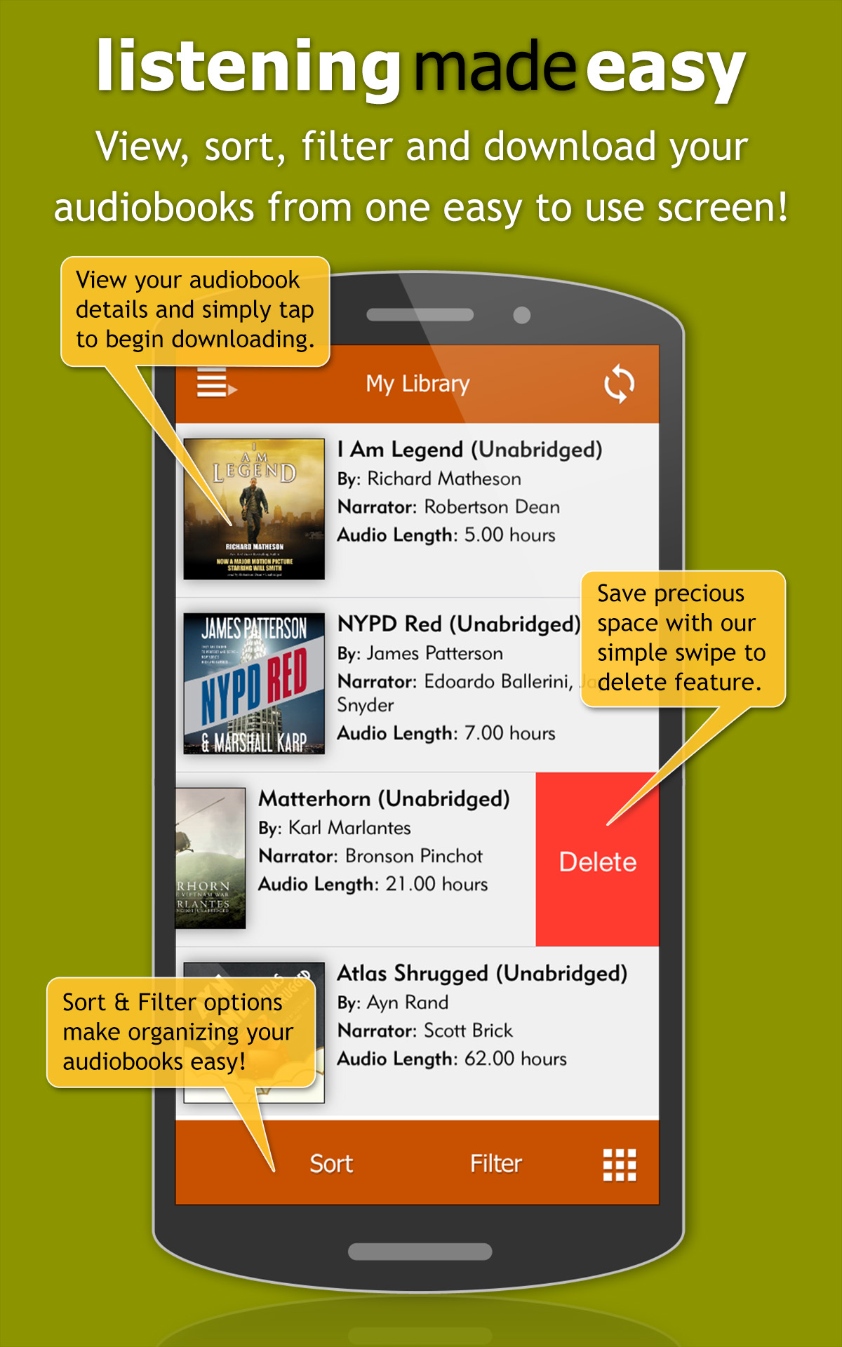 Audiobooks by Appstore for Android