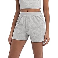 Abonlen Loose Boxer Shorts for Women Lightweight Lounge Pajama