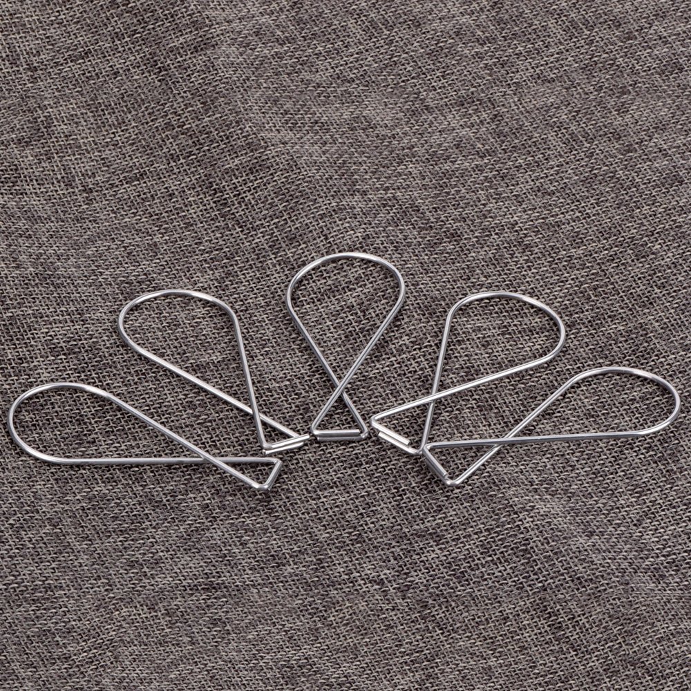 Outus 100 Pack Ceiling Hook Clips Tbar Squeeze Hangers Clips for