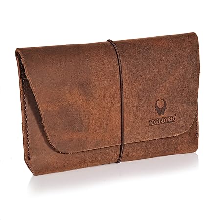 Donbolso Reisepasshülle Miami Leder Reiseorganizer Etui Reisepass Mappe Reisepassetui Passport Hülle Herren Organizer Damen (