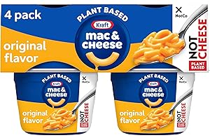 Kraft NotCo Original Flavor Plant Based Mac & Cheese, 2.05 oz Cup