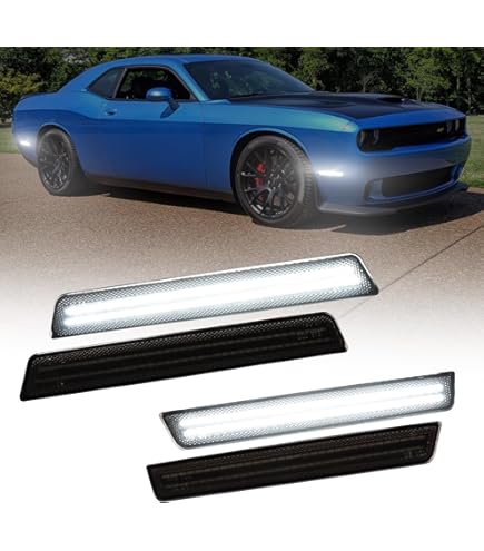 Amazon.com: ADIIL 4x LED Clear Lens Side Marker Lights Replacement