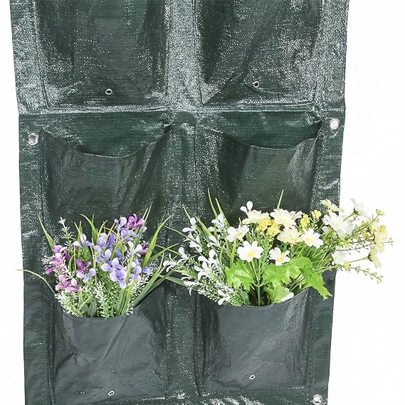 Vertical Jardín Colgante Montado En La Pared De La Bolsa Bolsa PE ...