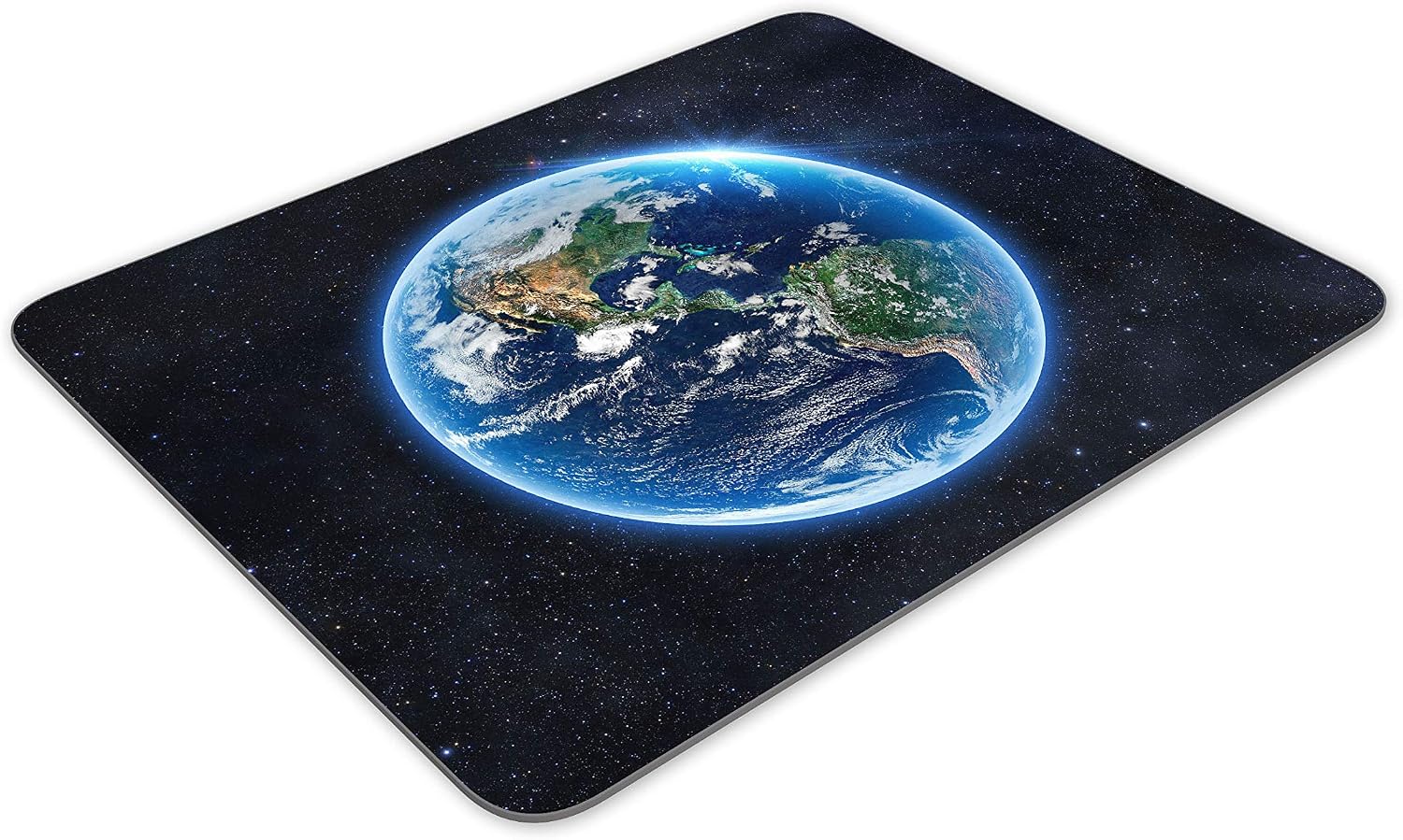 Destination Vinyl Ltd Blue Marble Earth From Space Mouse Mat Pad - Beautiful Computer #14522, Multicolor, 23.5cm x 19.6cm x 5mm - Image 4