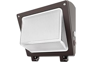 JTT LED Wall Pack Light with Dusk to Dawn Photocell,IP65 Waterproof WallPack Lights 75W/60W/45W,6000K/5000K/4000K Daylight,600W HPS/HID Replacement,Commercial Security Lighting for Warehouse,Garage