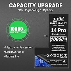 TQTHL 10800mAh (2025 New Upgrade) Battery