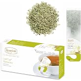 Ronnefeldt LeafCup Verveine, Herbal Tea Infusion, Loose Leaf, 15 Ct | Pure Lemon Verbena, Delicate Lemony Flavor, Caffeine Free, Hot or Iced, Individually Wrapped in Germany, 15 Count, Pack of 1