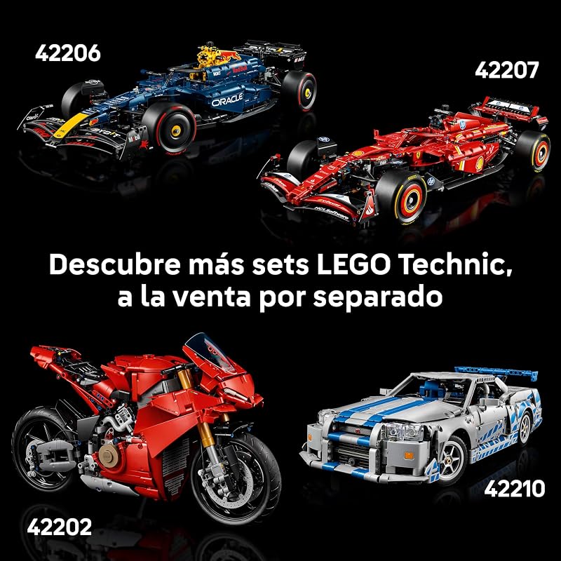 Technic Coche de Carreras Ford GT40 MKII de 1966 - Maquetas para Construir para Adultos - Coche de Colección con Motor V8 para Montar y Detalles - Regalo para Hombres y Fans del Motor 42223 — foto 7 de 8