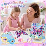 Nadolig 3D Butterfly Paint by Numbers Kit for Kids Girls 5-12 view 2