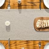 Artoid Mode Light Brown Summer Table Runner 40x240 cm Polyester view 7