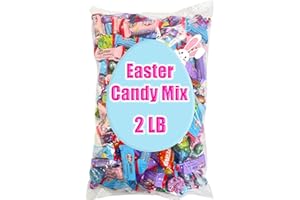 QUEEN JAX Easter Chocolate Candy Variety Pack - 2 Lb - Bulk Easter Candy - Easter Candy Bulk - Assorted Chocolate - Easter Basket Candy - Bulk Chocolate Easter Egg Candy Hunt - Candy Chocolate Easter Eggs Candy