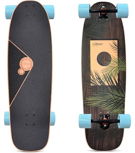 Amazon.com : Loaded Boards MATA Hari Bamboo Longboard Skateboard