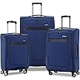 Samsonite Ascella 3.0 Softside Expandable Luggage with Spinner Wheels, Sapphire Blue, 3PC SET (CO/MED/LG)