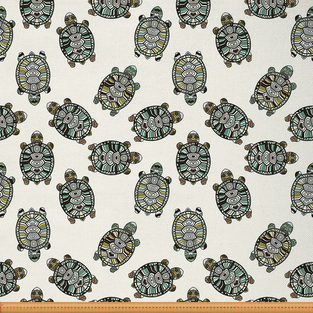 Turtle Fabric by The Yard - Exotic Chic