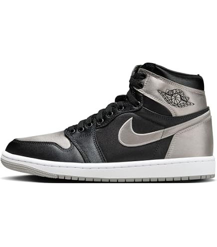 Amazon.com | Jordan Nike Womens Air 1 Hi OG Fearless Black/Black