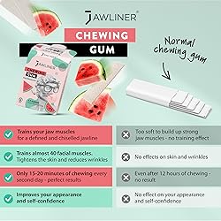 JAWLINER Hard chewing Gum, Jawline gum - Sugar Free