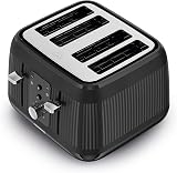 Kenwood Dawn 4-Slot Toaster 1800W Defrost Reheat Cancel Midnight Black view 2