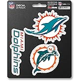 FANMATS NFL Unisex-Adult NFL 3 Piece Decal Set