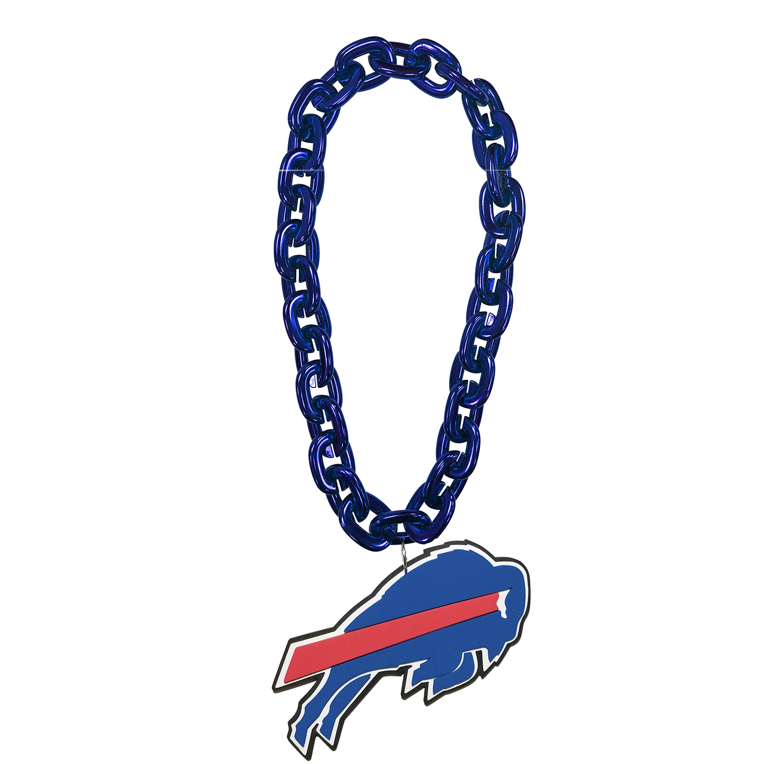 NFL Buffalo Bills Fanchain Necklace, Blue, One Size