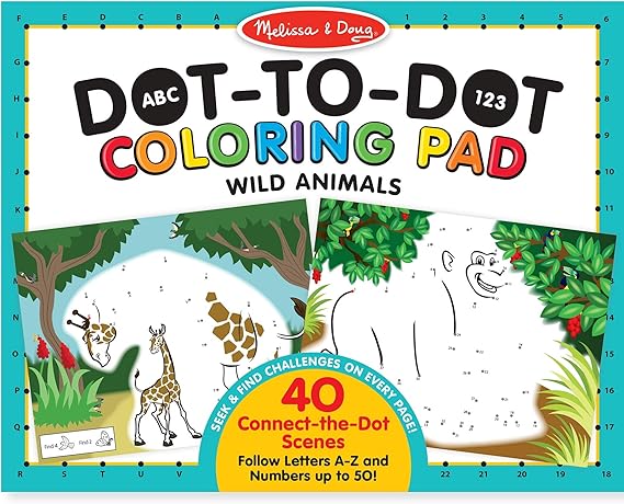 melissa and doug color by dots