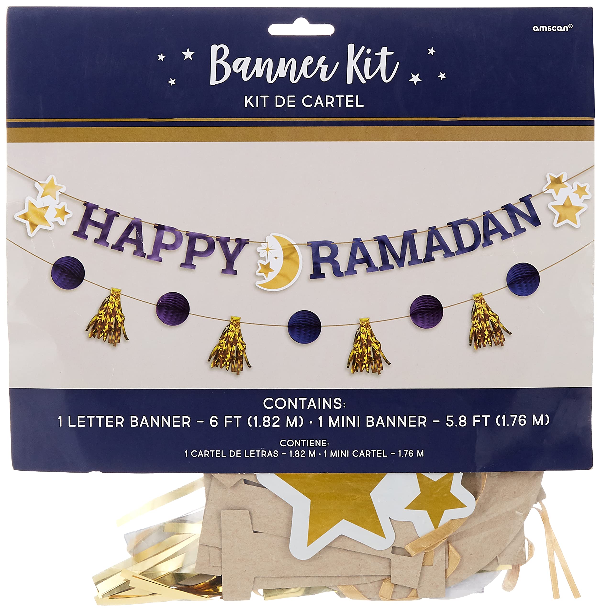 Amscan 120462 Letter Banner Kit Eid
