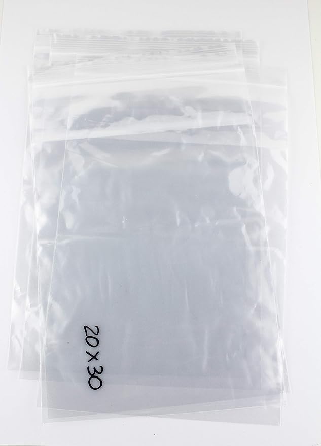 Bag of Plastic bags 20 x 30 cm 20 x 30 cm transparent Amazon.co.uk