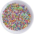 Art Craft Glitter, Star Shape Glitter Confetti for Christmas New Year Cards, Handcrafts, DIY Home Decoration, Party Festival, Nail Art- 0.35oz (10g) (Multicolor)