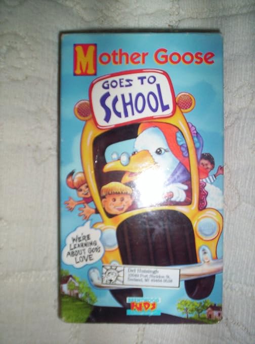 Mother Goose Goes to School [VHS] Brentwood Kids Movies & TV