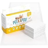 Peekapoo - The Original Disposable Baby Changing Pad Liners &ndash; 50 Pack | Super Soft, Waterproof, Ultra-Absorbent, Fragrance-Free, 24 x 18 Inch, Portable, Travel-Friendly, Pee Pads, BPA &amp; PFAS Free