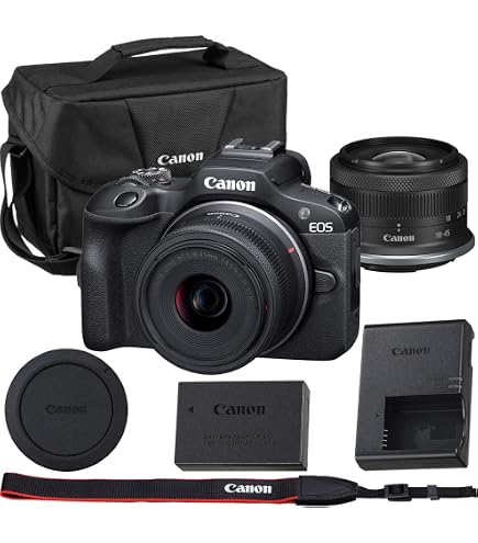 Amazon.com: Canon EOS R100 Mirrorless Camera with Canon RF-S 18