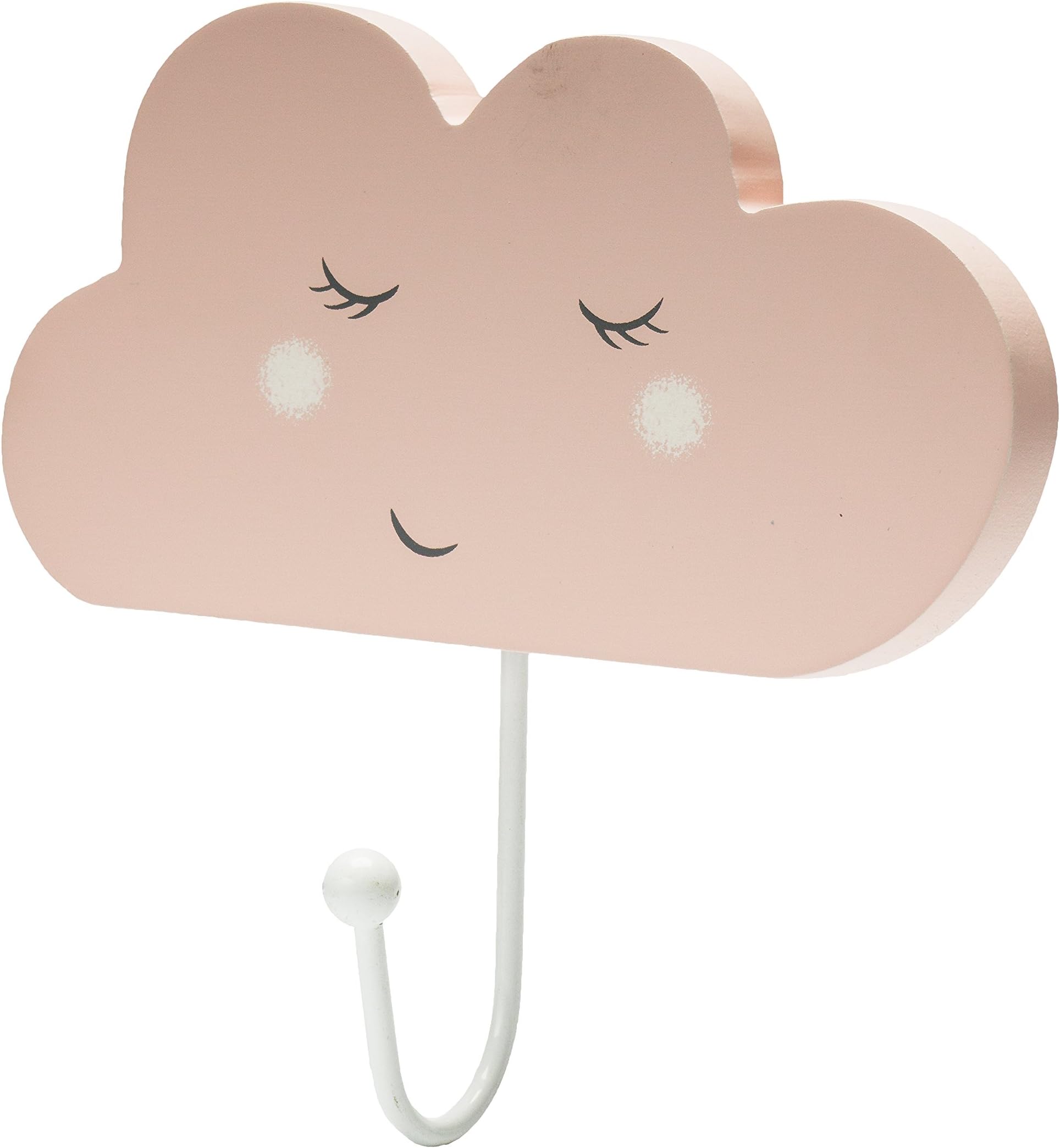Modali Baby Beautiful Pink Cloud Wall Hanger with Hook