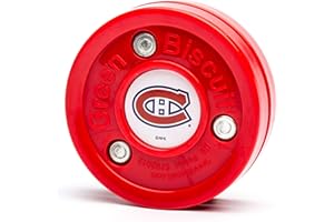 Green Biscuit Original Training Puck NHL- Montreal Canadiens (Red)