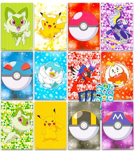 Amazon.com: Nintendo Pokemon Mini Poster Set - Pokemon Room Decor