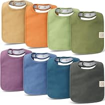 Lot de 8 bavoirs pour bébés garçons et filles – Bavoirs pour baver et faire ses dents pour bébé fille et garçon, nouveau-né, doux et absorbant, couleurs mignonnes, grande couverture du torse Lot de 8 bavoirs pour bébés garçons et filles – Bavoirs pour baver et faire ses dents pour bébé fille et garçon, nouveau-né, doux et absorbant, couleurs mignonnes, grande couverture du torse