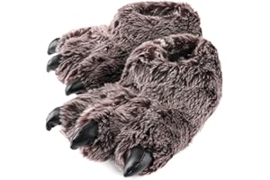 ULTRAIDEAS Animal Paw Slippers for Women and Men, Funny Claw Slippers for Adult and Kids, Unisex Cute Costume House Shoes