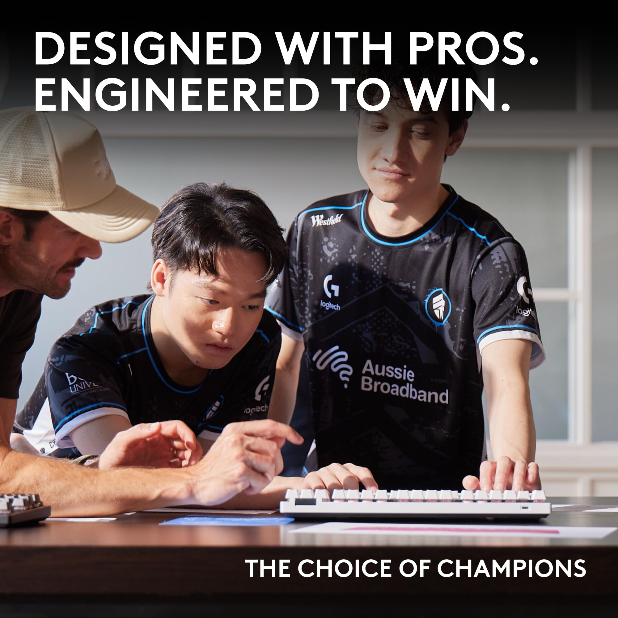 Logitech G PRO 2 Lightspeed Wireless Gaming Mouse, Right- or Left-Handed Mouse with up to 4 Customizable and Switchable Magnetic Side Buttons, 44K DPI Sensor, USB-C Charging, for PC/Mac - Black