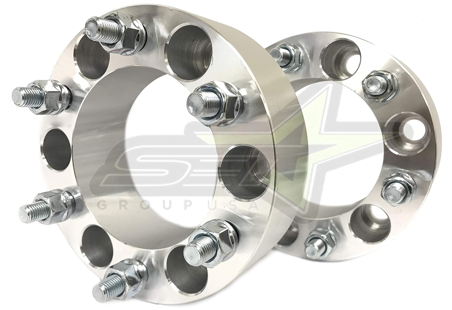 2/" Jeep Grand Wagoneer 6x5.5 WHEEL ADAPTERS SPACERS 2pc with 7//16 studs