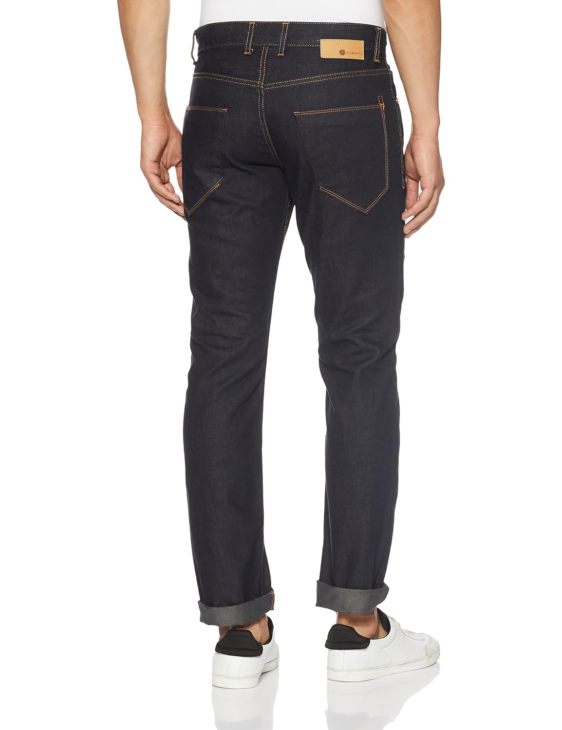 symbol amazon brand men's relaxed fit jeans