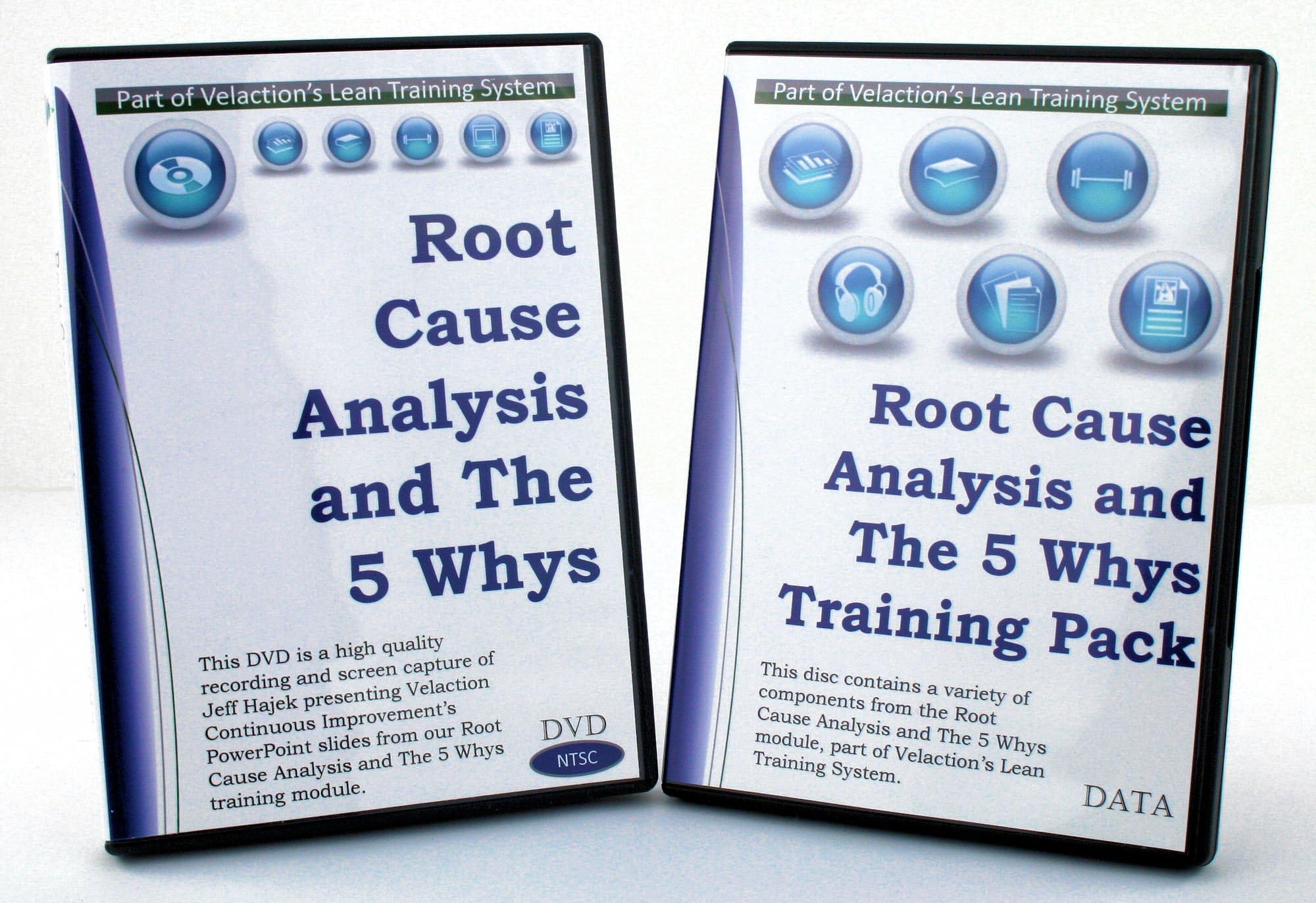 Root Cause Analysis and The 5 Whys Lean Training Extended Pack (DVD, PPT, Student Guide, and More)