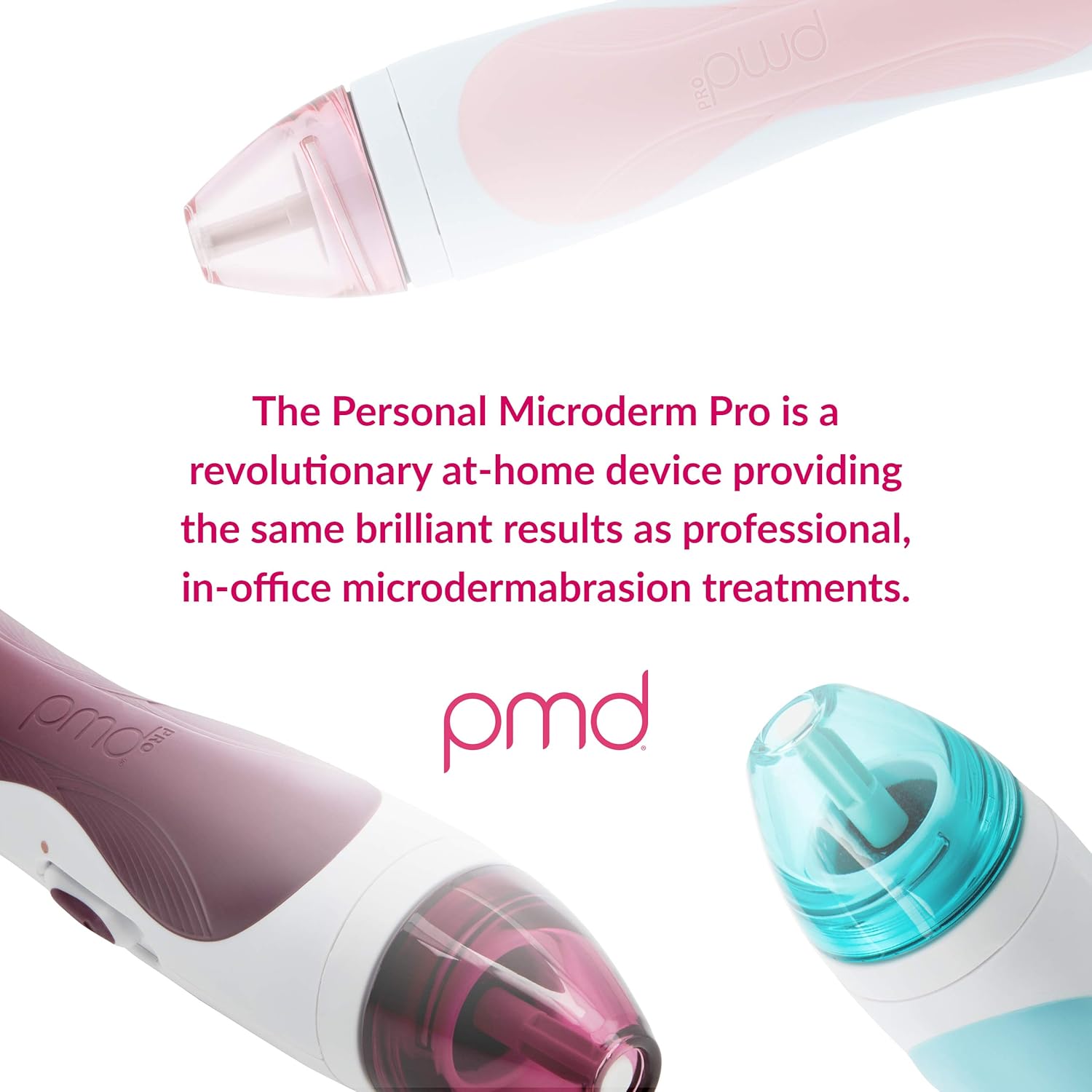 PMD Personal Microderm Pro - At-Home Microdermabrasion Machine with Kit for Face & Body - Teal: Premium Beauty
