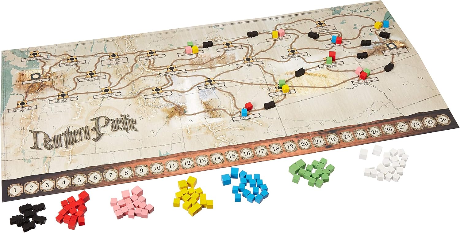 Rio Grande Games Northern Pacific - English, Small - Image 4