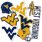 Desert Cactus West Virginia University Sticker WVU Mountaineers Sticker Vinyl Decals Laptop Water Bottle Car Scrapbook Sheet T2 (Type 2)