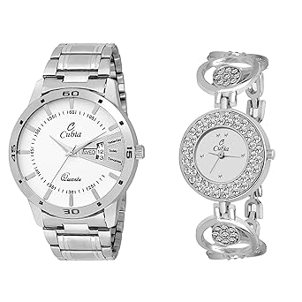 Analogue White Dial Mens & Womens Watch - Cb-1334