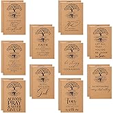 Kosiz 20 Pcs Christian Gift Bulk Bible Verse Prayer Journal Inspirational Mini Christian Notebooks Religious Scripture Gifts for Women Men Students Sunday School Pastor Clergy Church